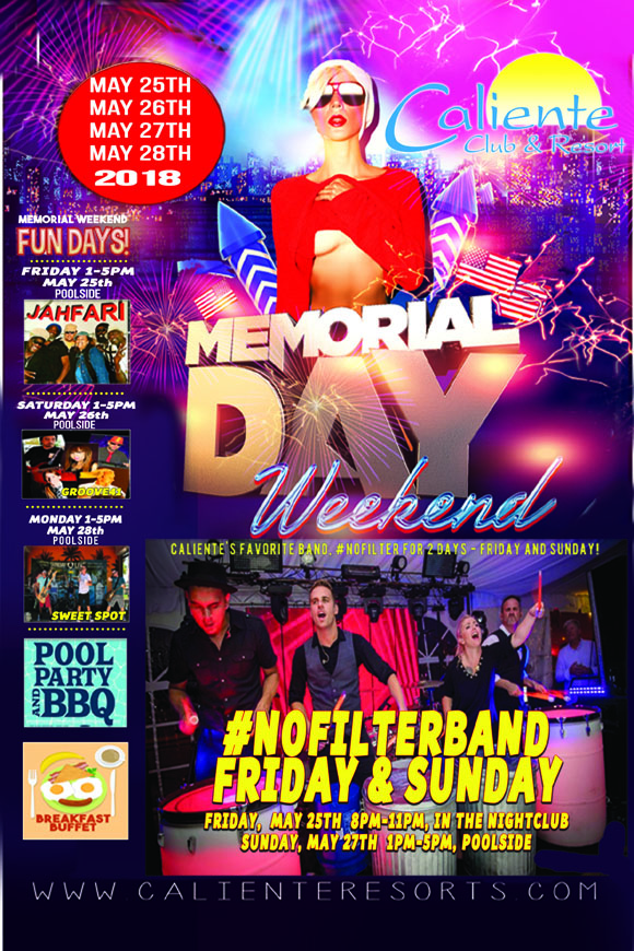 Caliente Resorts Memorial Day