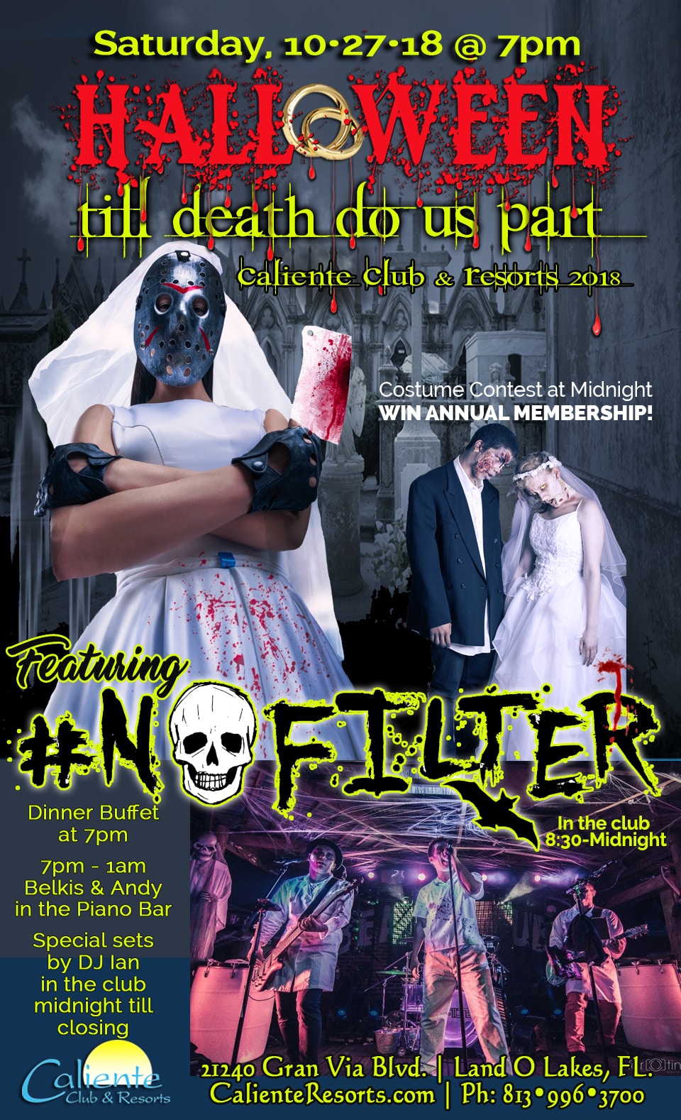 Caliente Resorts Halloween NoFilter