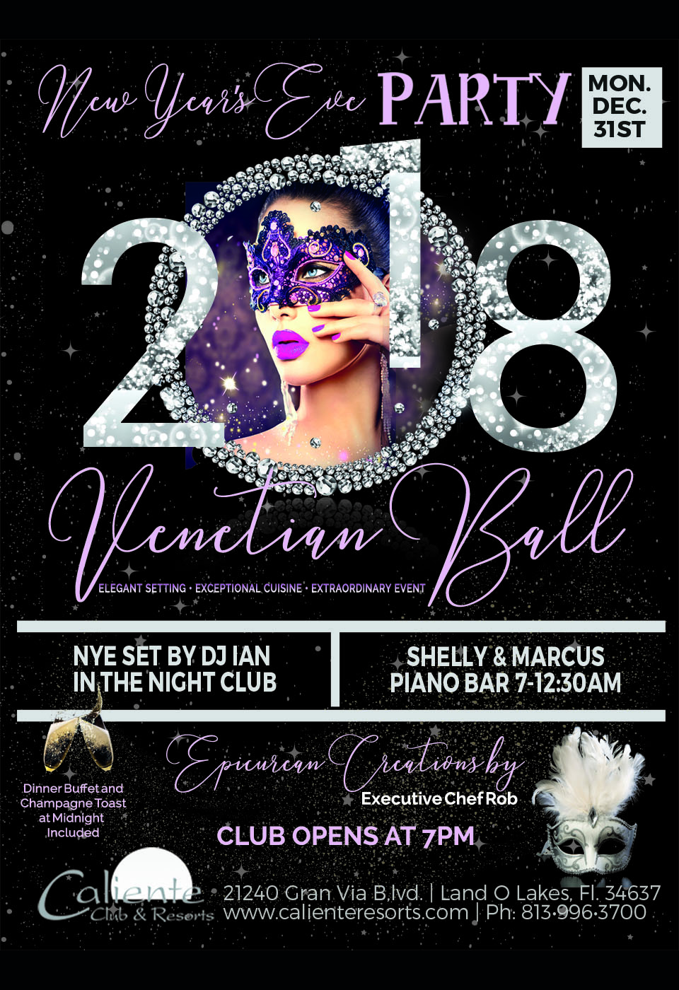 Caliente Resorts New Years Eve