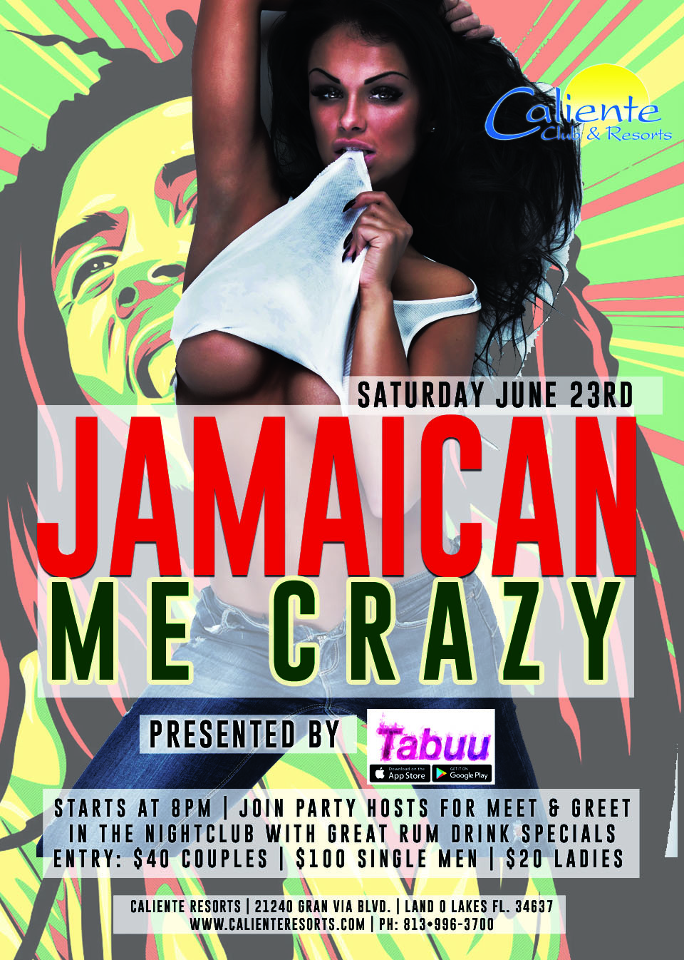 Caliente Resorts Jamaican Tabuu